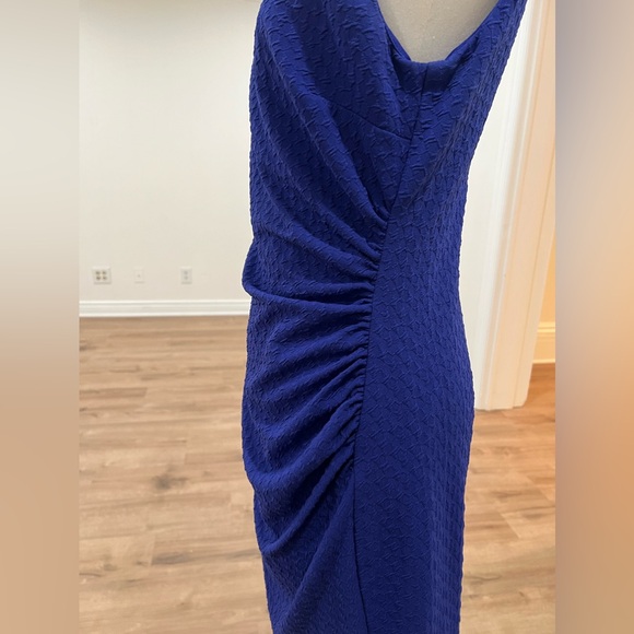 Bisou Bisou Michele Bohnot Ruched Dress Size 10 - Picture 6 of 13